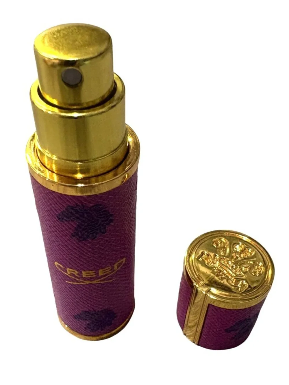 Creed Leather Refillable Travel Atomizer Pink 0.16 oz.
